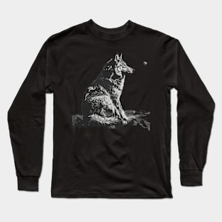 Besieging March Positive Brody’s Wolf Long Sleeve T-Shirt